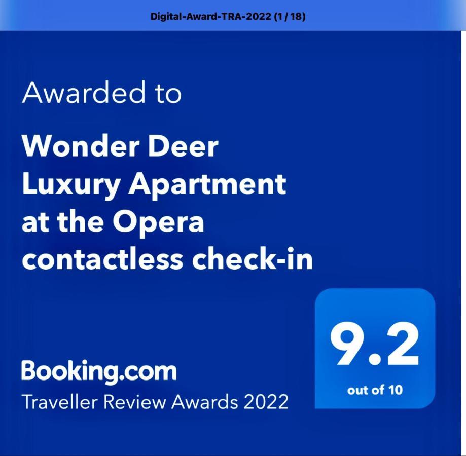 Wonder Deer Luxury Apartment At The Opera Self Check-In 부다페스트 외부 사진